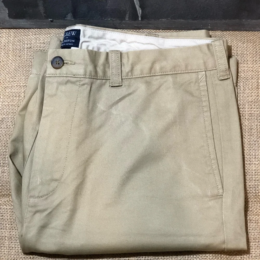 J. Crew Rivington Khaki Shorts sz 34
